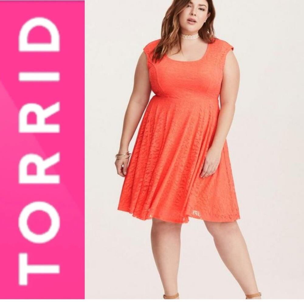Torrid Lace Skater Dress